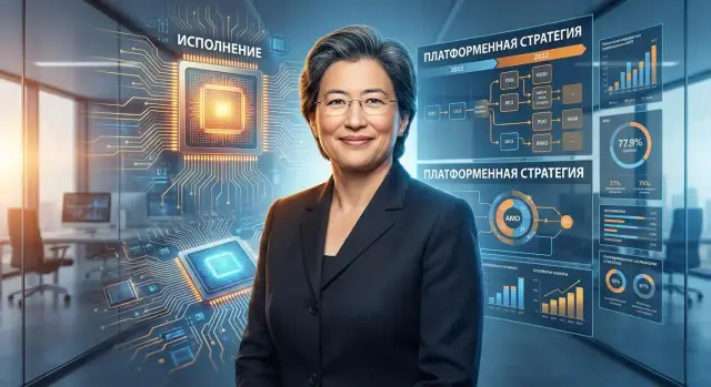 История разворота AMD при Лизе Су: план, исполнение, платформа