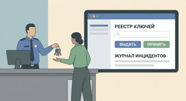 Веб-приложение для учёта ключей: реестр, выдача и инциденты