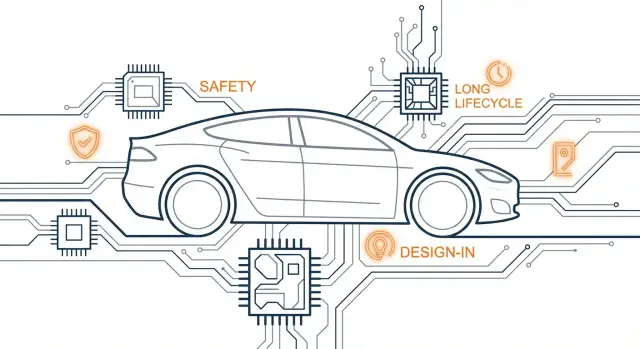 NXP в автоэлектронике: почему чипы «прилипают» надолго