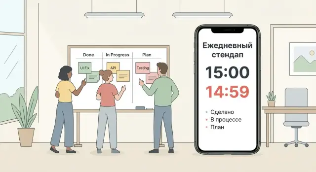 Как сделать мобильное приложение для стендапов малой команды