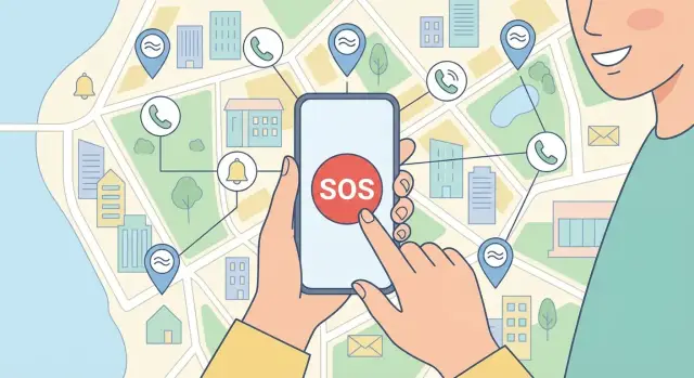 Как создать приложение личной безопасности с SOS и оповещениями