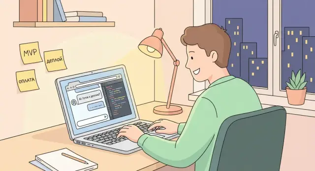 Как за уикенд превратить идею в рабочий SaaS с AI