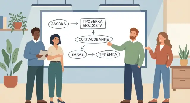 Как создать веб‑приложение для закупок и согласования