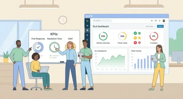 Как построить веб-приложение для контроля внутреннего SLA