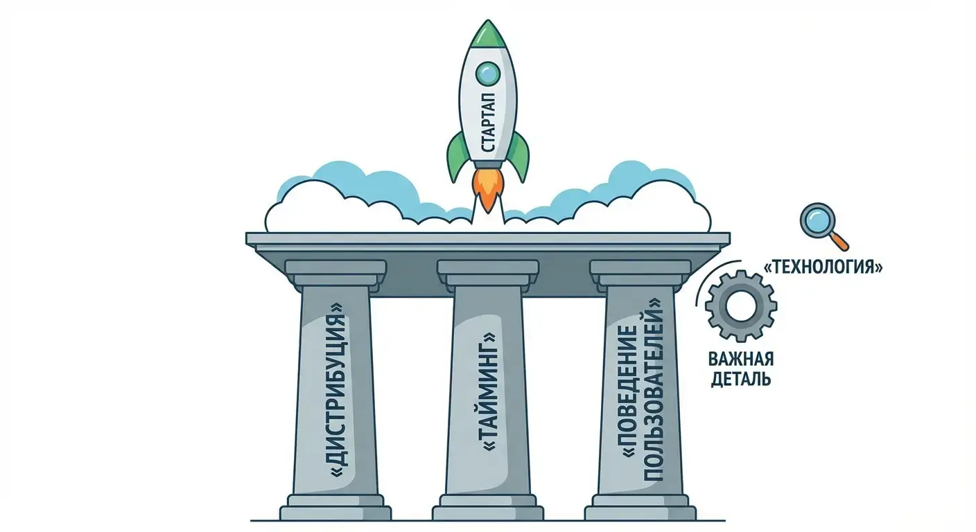 Провал стартапа: дистрибуция, тайминг и поведение пользователей