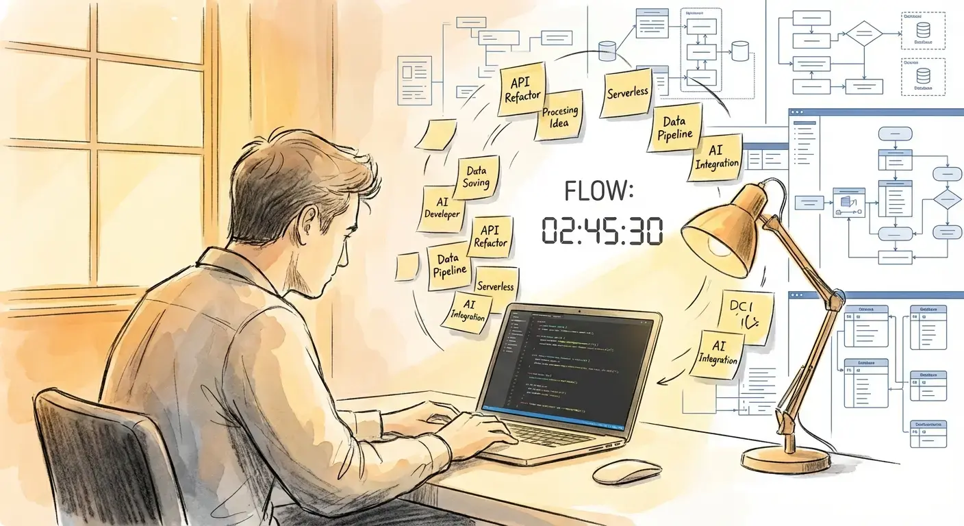 Вайб‑кодинг: импульс и поток вместо жёсткой архитектуры