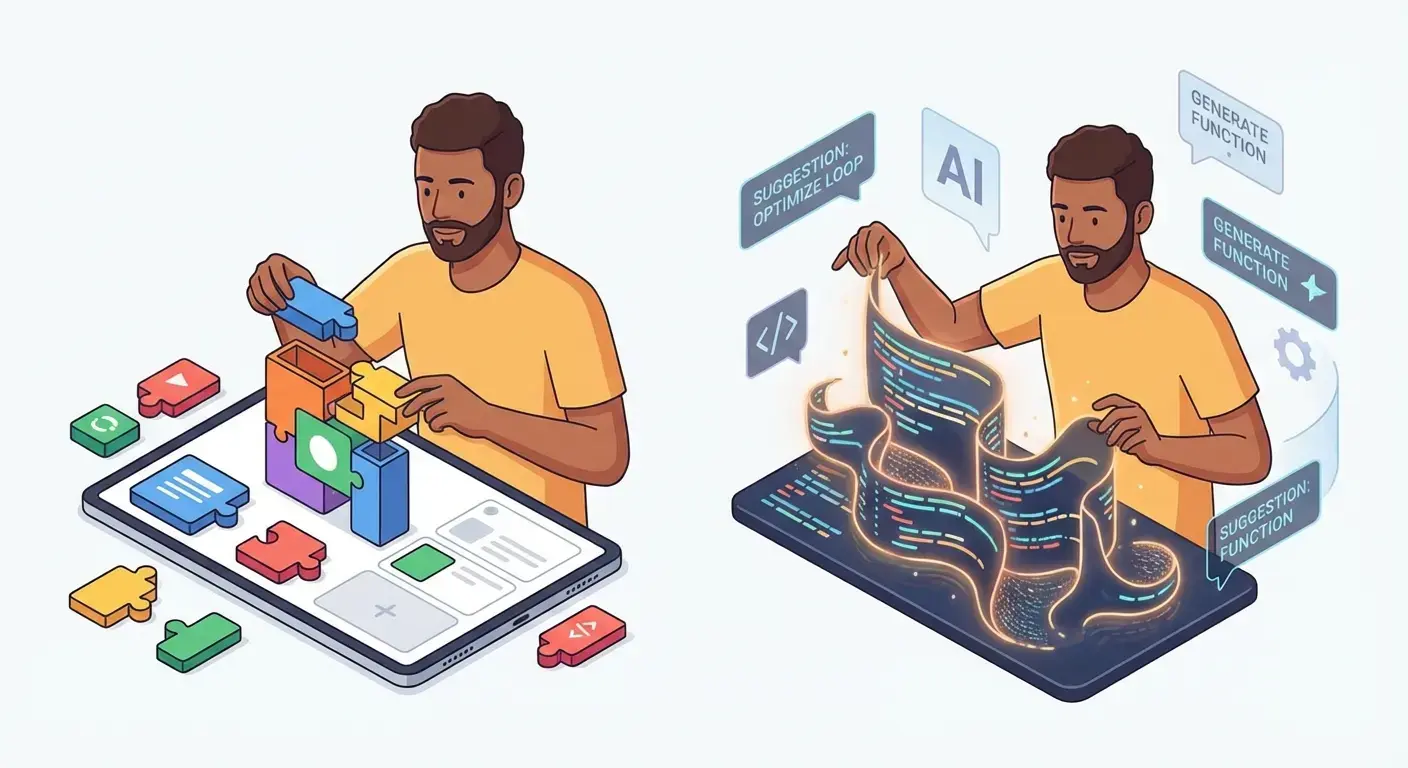 Вайб‑кодинг и no‑code: отличия и «реальное» создание