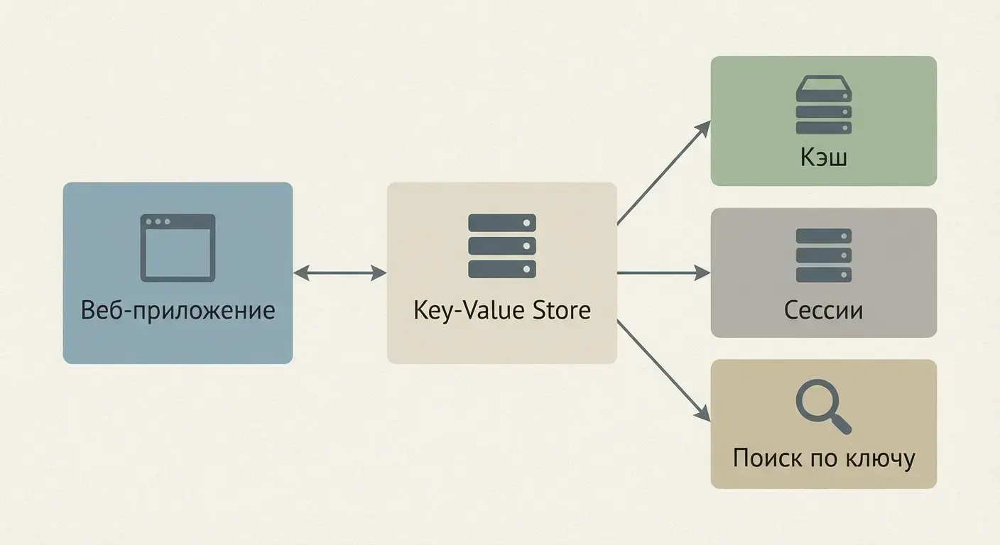 Key-Value хранилища: кэш, сессии и быстрые запросы