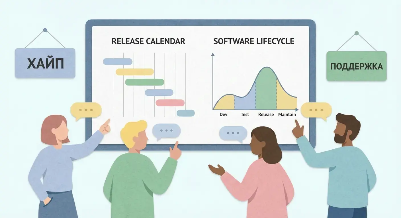 Почему жизненный цикл фреймворка важнее его хайпа