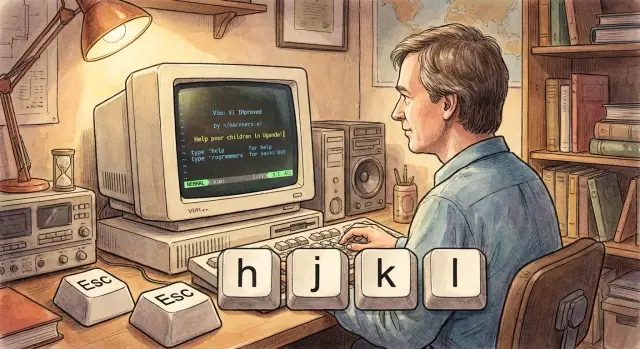 Брам Муленар и Vim: культура редактора и привычки работы