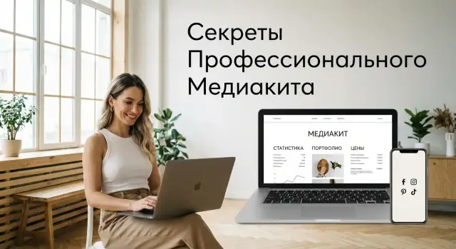 Как сделать сайт инфлюенсера с медиакитом: пошагово