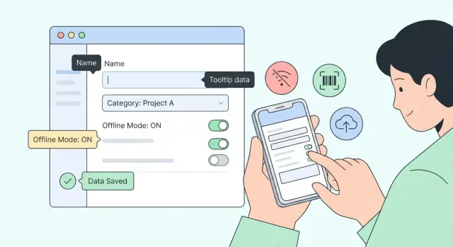Как создать приложение для mobile-first ввода данных на смартфоне